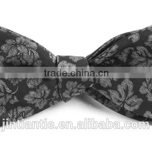 2016 Fashion Cheap Floral Jacquard Polyester Large Bow Tie thumbnail-2
