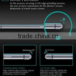 Gold Supplier 9H 2.5D Tempered Glass Screen Protector for IPhone 6 6s Plus thumbnail-3