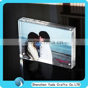 Transparent Photo Frame Display Holder 6x4 Inch Wedding Picture Frames thumbnail-1