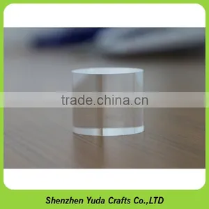 Cnc Finish Clear Rod Block Display High Transparency Acrylic Block Cast Solid Acrylic Cylinders thumbnail-1