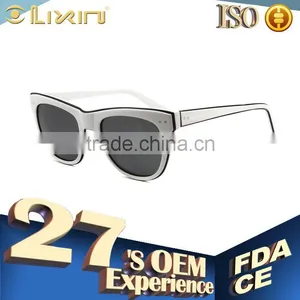 New Fashion Design Duoble Colors Classical Acetate Sunglsses 57BT30028 thumbnail-1