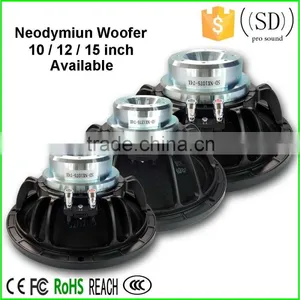 12 Inch Woofer Neodymium Speaker Neodymium Woofer 10inch/15 Inch Available thumbnail-1