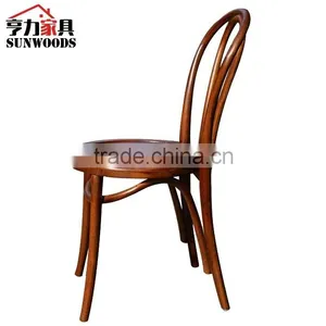 Thonet Wood Dining Chair,thonet Bentwood Stacking Dining Chair,bentwood Thonet Chair for Restaurant thumbnail-1