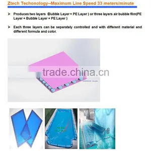 3 Layers Model Air Bubble Film Machine for Making Swimming Pool Solar Cover thumbnail-5