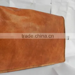 Genuine Leather Satchel Bag,real Goat Leather Office Satchel thumbnail-5