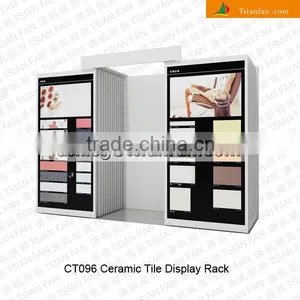 Ceramic Tiles Display Stand/showroom Metal Display Stands for Bedroom Wall Floor Tiles CT096 thumbnail-1
