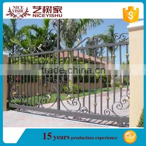 2016 New Style Luxury Wrought Iron Gate, Steel Gate Design in the Philippines on .com thumbnail-1