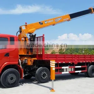 12 Ton Truck Mounted Crane SQ12S4 on Sale 300 Kn.m at 2.5 m Crane Truck High Quality Truck Crane thumbnail-4