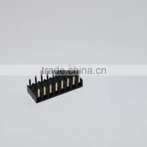 Female Header 2.54mm Single Row Dual Side Entry Right Angle 2~40 Pin thumbnail-5