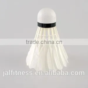 High Quality Class A Duck Feather 12pcs/Barrel Badminton Ball White Teal Feather Sport Game Training Badminton thumbnail-1