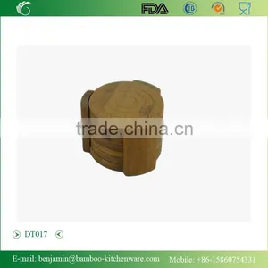 DT017/ Bamboo Table Mat,Bamboo Tea Mat With Holder thumbnail-1