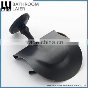 Customized China Wholesale Covered Zinc Alloy ORB Finishing Bathroom Accessories Wall Mounted Toilet Paper Holder thumbnail-5