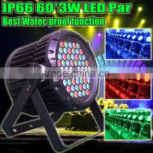 IP66 60*3W RGB Led Par Can Stage Light thumbnail-1