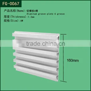 6M White Spray-painted Trough Plate / Metal MDF / Rectangular White Plates thumbnail-1