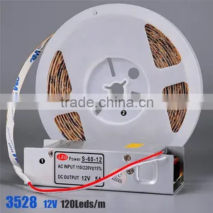 120leds/m 5m 600leds Waterproof Smd 3528 Led Strip Light thumbnail-1