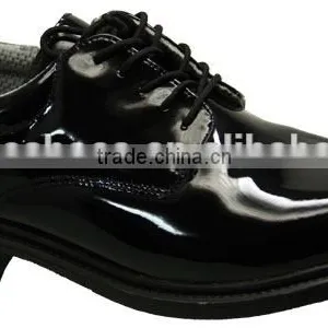 Officer Dress Shoes Men's and Women Leather Casual Shoes Black Tactical Shoes Office Shoes thumbnail-2