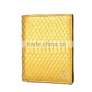 High Quality Handmade Lady Bifold Wallet Genuine Snake Skin Leather Wallet For Women thumbnail-1