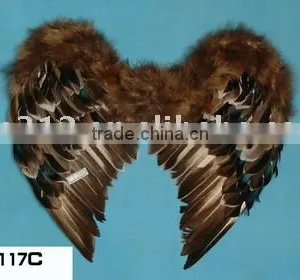 Gray Angel Feather Wing thumbnail-1