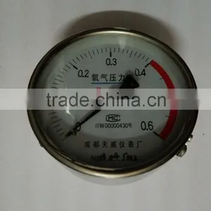 0-4MPa Stainless Steel Pressure Gauge thumbnail-1
