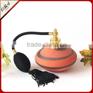 OUBOAO Wholesale High-end Fashion Orange Gasbag Spray Pump Glass Perfume Bottle thumbnail-5
