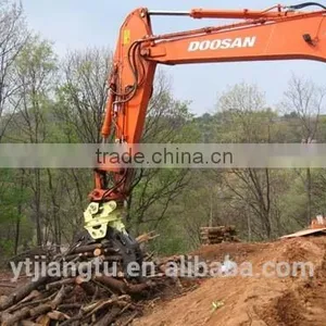 360 Angle Rotating Grapple for 12-16 Ton Excavator thumbnail-3