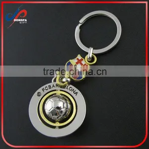 Zinc Alloy Metal Type FCB Barcelona Souvenir Keychain thumbnail-1