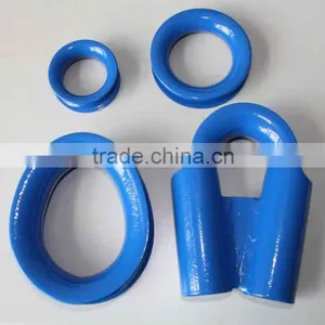 China Product Wire Rope Tube Thimble, Round Tube Clamps thumbnail-2