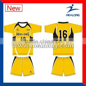 40% Cotton 60% Polyester OEM Sublimated Volleyball Clothing thumbnail-1