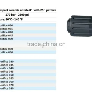 High Pressure Ceramic 170bar 2500psi Rotary Nozzle thumbnail-1
