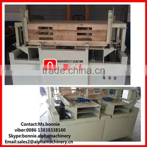High Quality Single Slot Wood Pallet Notching Machine thumbnail-2
