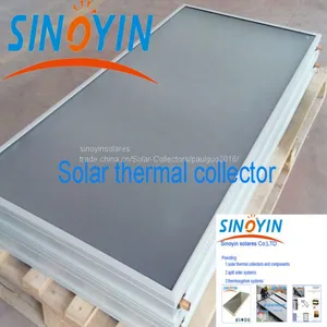 High Efficiency Solar Thermal Collector of White Frame,2.5sqm,high Efficiency Absorber thumbnail-1