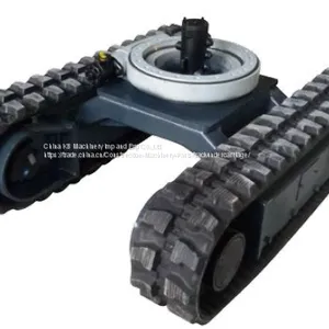 Custom Built Rubber Track Undercarriage With Slew Bearing thumbnail-3