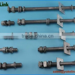 Line Post Insulator Stud Long Shank for Wood Crossarm thumbnail-1
