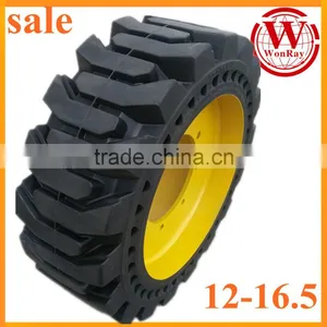 Bob Cat 329-6783 6784 Solid Tires 12-16.5 Skid Steer Loader thumbnail-1