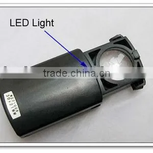 New Top 30X 25mm LED Jeweler Loupe Magnifying Glass Magnifier thumbnail-1