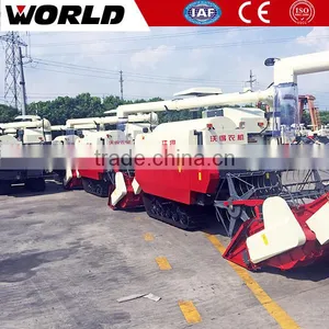 Mini Combine Rice Harvester With Rubber Track Price in India thumbnail-5