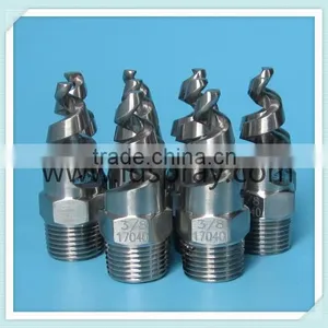 3/8" Stainless Steel SS SPJT Full Cone Spiral Nozzle With 170 Degree(17040) thumbnail-2