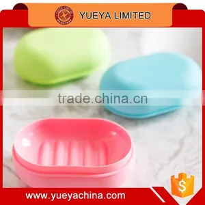 Soap Dish Case Holder Container Box F Home Travel Outdoor Hiking Camping Plastic thumbnail-1