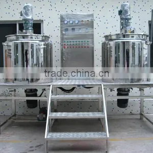 Detergent/cosmetics Liquid Emulsifying Machine,heating and Mixing Machine thumbnail-3