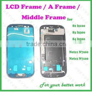 Mid Frame Middle Frame Lcd Frame for S4 I9500 9505 LCD A Frame LCD Middle Frame for Repair Part thumbnail-1