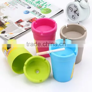 Portable Car Ash Tray for Car High Quality Plastic Ashtray Portable Ashtry Multi-color Car Ashtray Ash Tray thumbnail-4