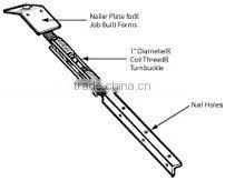 6" Adjusment Bent and Flat Turnbuckle Form Aligner thumbnail-1