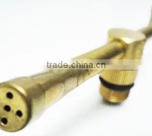 Brass 2-Arm Sprinkler With Heart-Shape Base For Garden Watering thumbnail-2