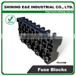FS-018B Panel Mounted Midget Type 600V 8 Pole 6x30 10A Fuse Holder thumbnail-6