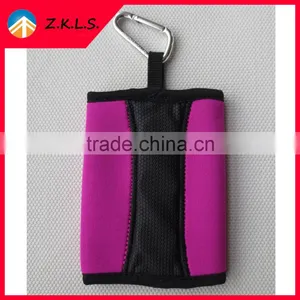 Neoprene Cup Bottle Sleeve With Magnet And Carabina thumbnail-2