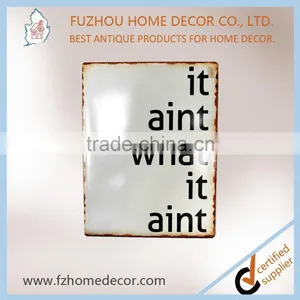 2016 Decorative Custom Made Vintage Tin Metal Signs thumbnail-4
