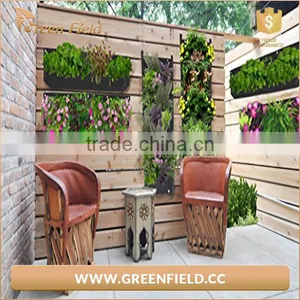 Vertical Wall Garden Planter Recycled Materials Balcony Plant Grow Bag, Black thumbnail-4