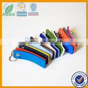 Fashion Custom Wool Felt Key Keeper, Promotional Cute Felt Key Chain thumbnail-1
