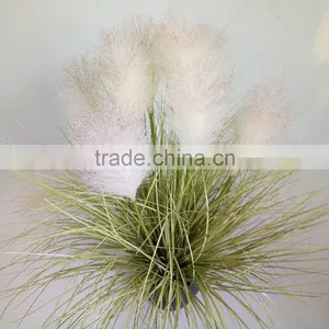 Decorative Artificial Small Potted Onion Grass Plant thumbnail-3