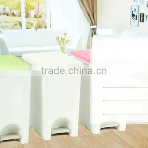 Wholesale Stock Small Order Rectangle Coverd Garbage Can thumbnail-2